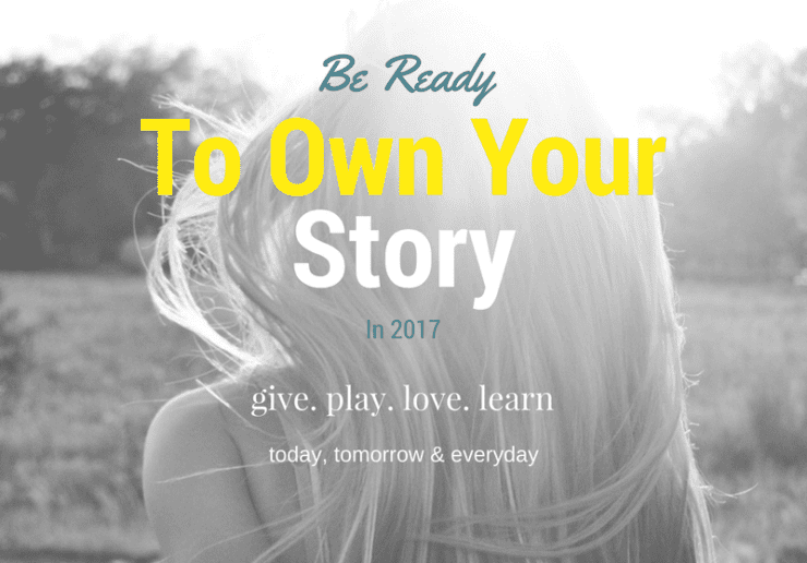 Owning your story to get back in control of your life