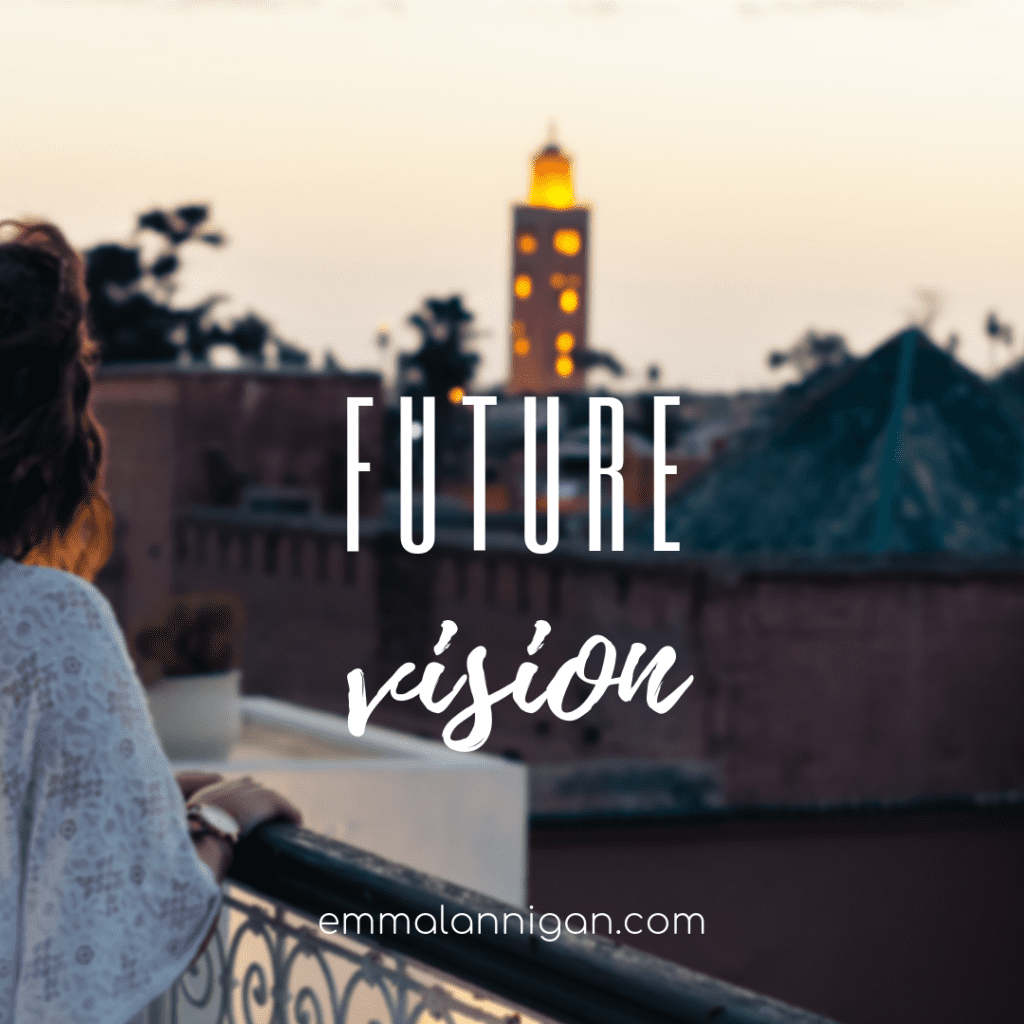 Future vision planning with Emma Lannigan