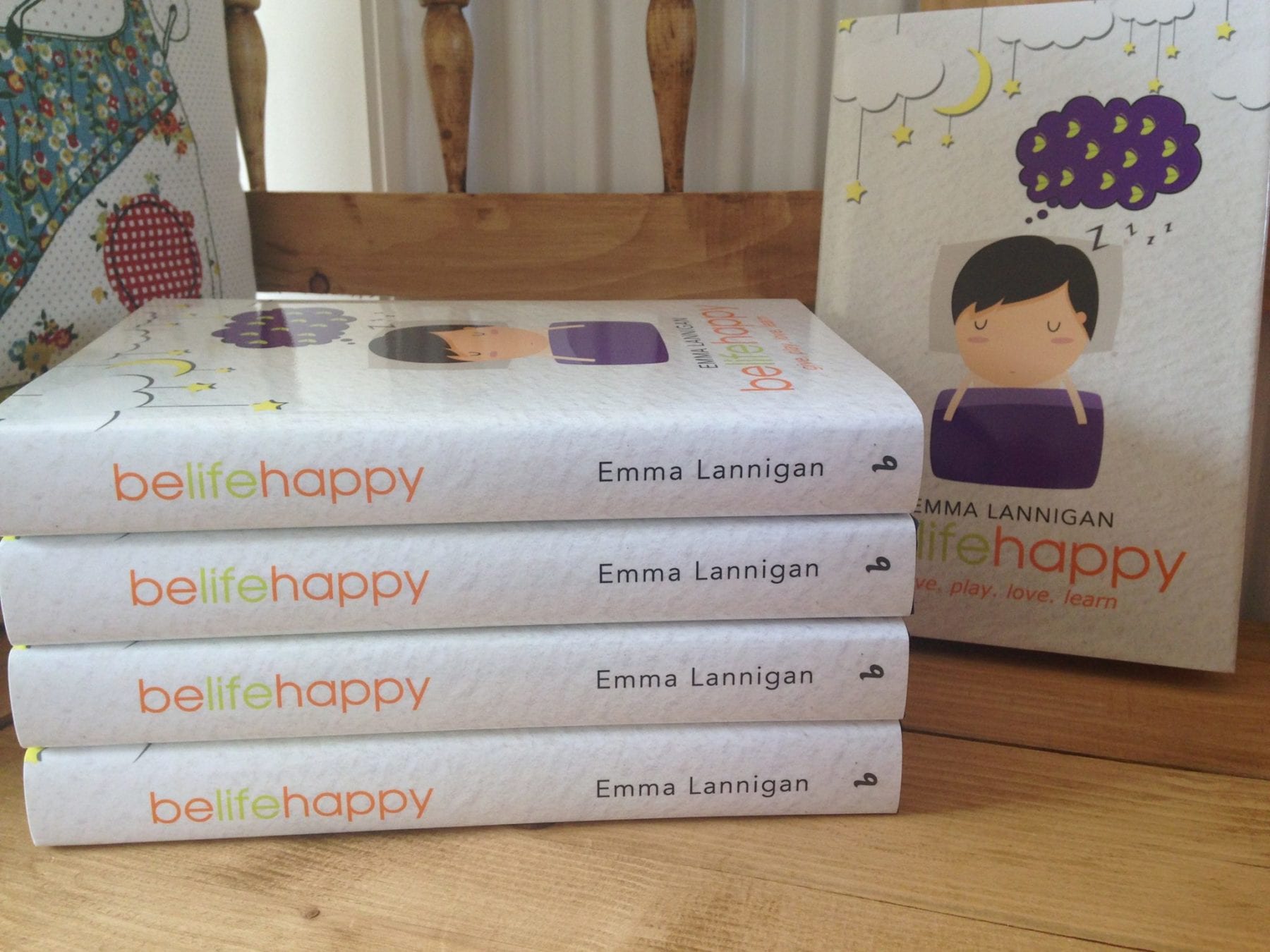belifehappy give play love learn by Emma Lannigan